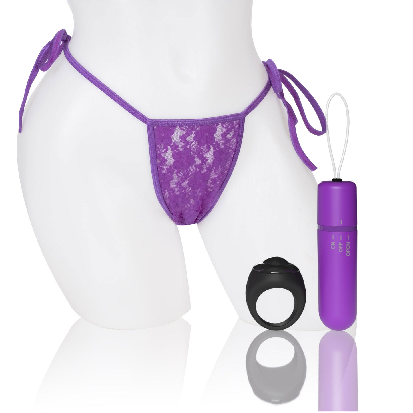 Screaming O 4t - Vibrating Panty Set With Remote  Control Ring - All Colors